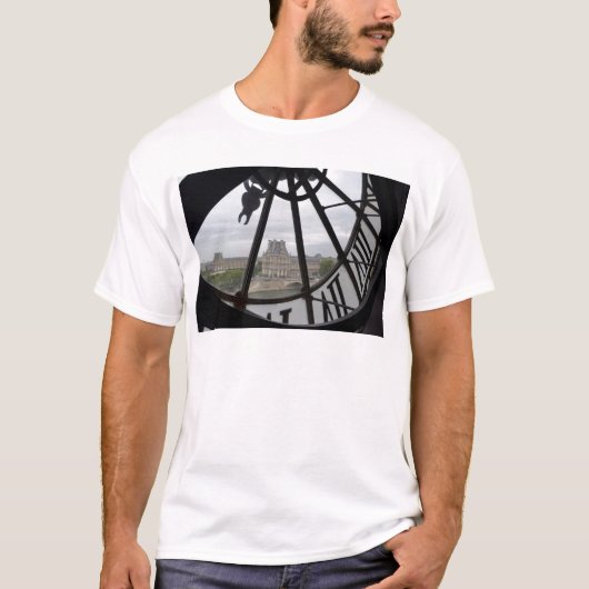 パリMusee de Orsay Clock_.jpg Tシャツ (正面)