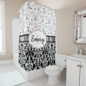 パリOohのLaのLa シャワーカーテン (インサイチュ)