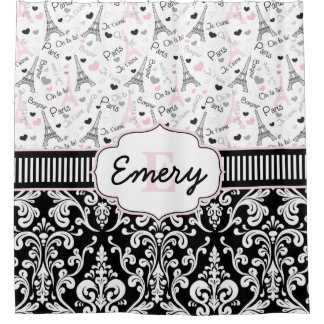 パリOohのLaのLa シャワーカーテン