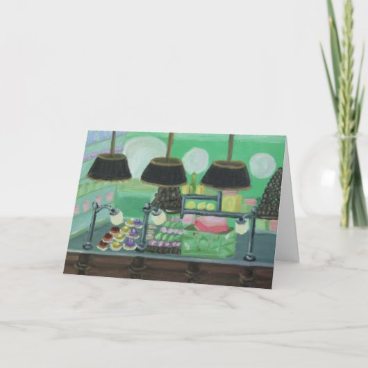 "パリPâtisserie " カード (正面)