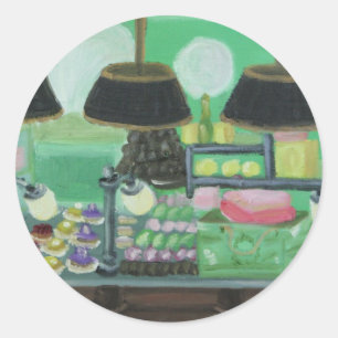 "パリPatisseries " ラウンドシール