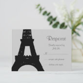 パリRSVPの夕べ 出欠カード (スタンド正面)