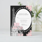 パリRSVP 出欠カード (スタンド正面)