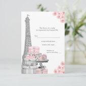 パリRSVP 出欠カード (スタンド正面)