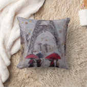 パリSF秋 クッション (ブランケット)