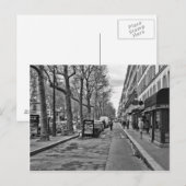 パリV2の通り ポストカード (正面/裏面)