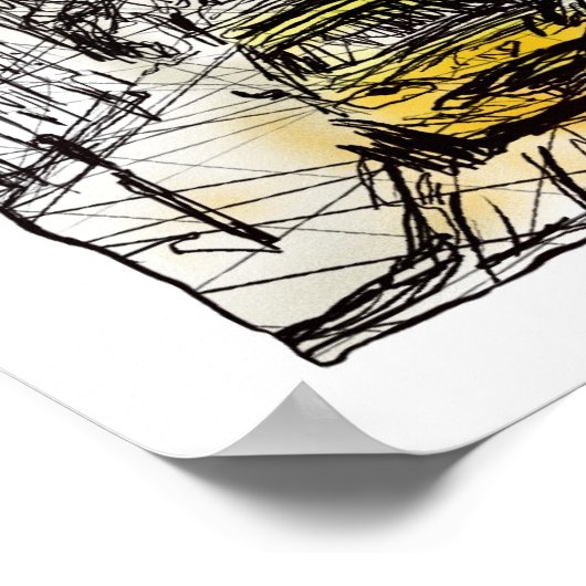 パリV ポスター (角)