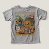パルよくはしゃぐズ、キュードルクルーTシャツ (デザイン裏面)