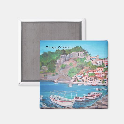 パルガ,ギリシャ – 磁石 (正面/裏面)