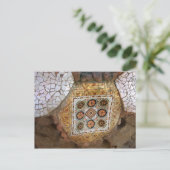 パルクゲルイエローモザイク ポストカード (スタンド正面)