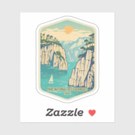 パルクナショナル美しいデカランクス シール