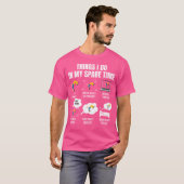 パルクールが好きな6つの理由 Tシャツ (正面フル)