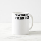 パルクールに支えられて コーヒーマグカップ (正面右)