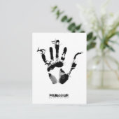 パルクールのポスター ポストカード (スタンド正面)