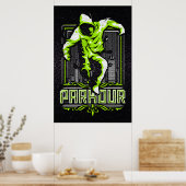 パルクールのポスター – Parcourのポスター – Parcours ポスター (キッチン)