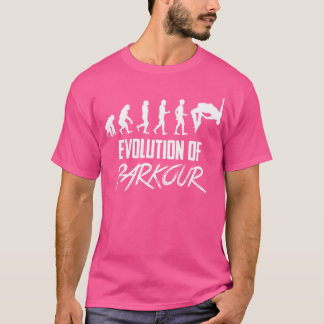 パルクールの進化 Tシャツ