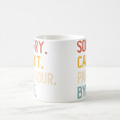 パルクールはできませんごめんねTシャツ 面白いパルクール好き向け コーヒーマグカップ (中央)