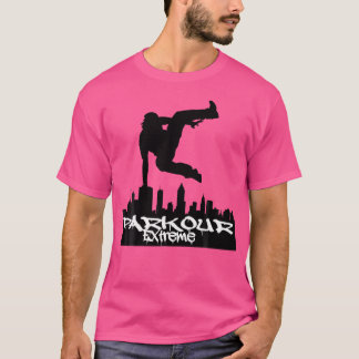 パルクールシティジャンパー パルクールフリーランニングTシャツ Tシャツ