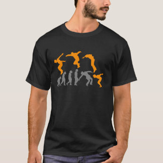 パルクールジム エボリューション ランニング ランナー 障害物 コース Tシャツ