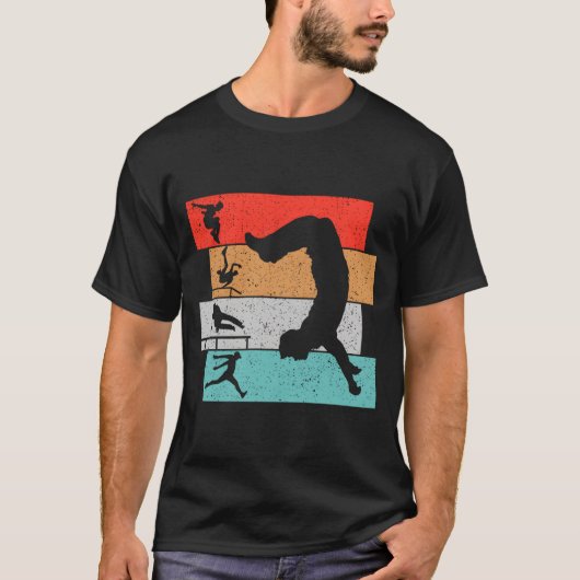 パルクールトレシュール Tシャツ (正面)