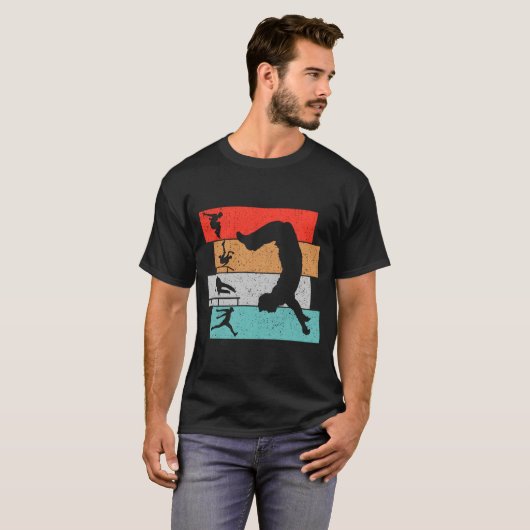 パルクールトレシュール Tシャツ (正面フル)