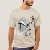 パルクールバックフリップ Tシャツ (正面)