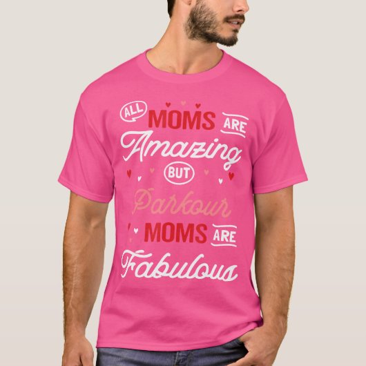 パルクールママ Tシャツ (正面)