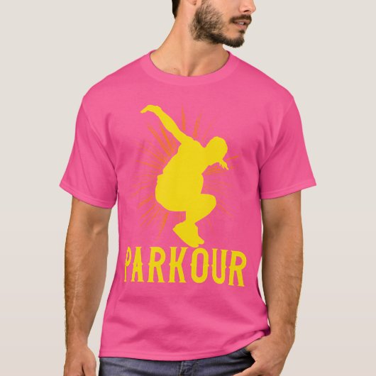 パルクール好きのためのコスチューム パルクール Tシャツ (正面)