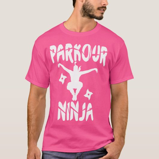 パルクール愛好家 Tシャツ (正面)