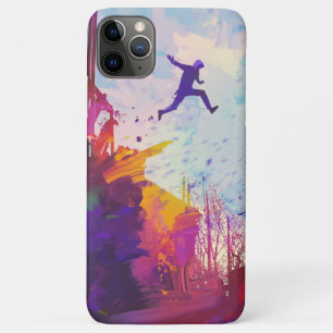 パルクール アーバン フリーランニング フリースタイル モダンアート iPhone 11 PRO MAXケース