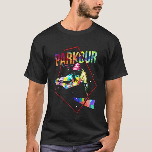 パルクール エクストリーム スポーツ Tシャツ (正面)