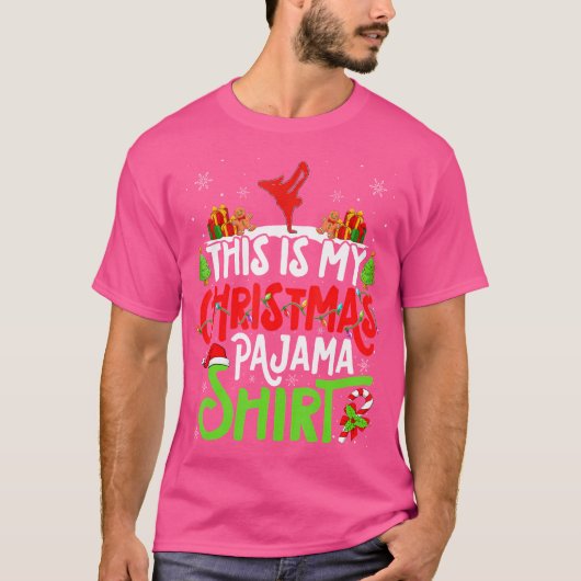 パルクール クリスマス パーティー Tシャツ (正面)