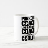 パルクール コーヒーマグカップ (正面右)