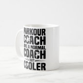 パルクール コーヒーマグカップ (正面左)
