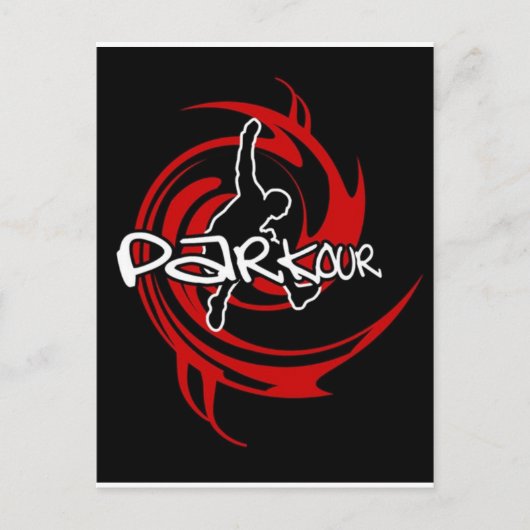 パルクール ポストカード (正面)