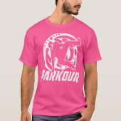 パルクール ロゴ Tシャツ (正面)
