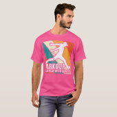 パルクール 重力と遊べる ヴィンテージ グラフィック パ Tシャツ (正面フル)