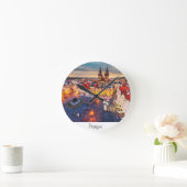 パルグ ラウンド壁時計 (ホーム)