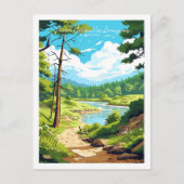 パルケのナショナル・ロス・アラヤネス・ヴィンテージ旅行 ポストカード (正面)