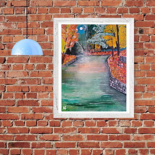 パルケデサンビセンテ絵を描ズバイアルフレッドキツネ キャンバスプリント