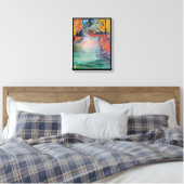 パルケデサンビセンテ絵を描ズバイアルフレッドキツネ キャンバスプリント (インサイチュ (寝室))