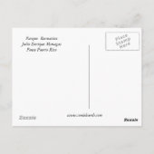 パルケ・モナガス ポストカード (裏面)