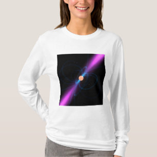 パルサーのイラストレーション Tシャツ