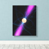 パルサーイラストレーション2 キャンバスプリント (インサイチュ (ウッドフロア))