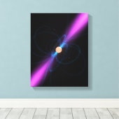 パルサーイラストレーション キャンバスプリント (インサイチュ (ウッドフロア))