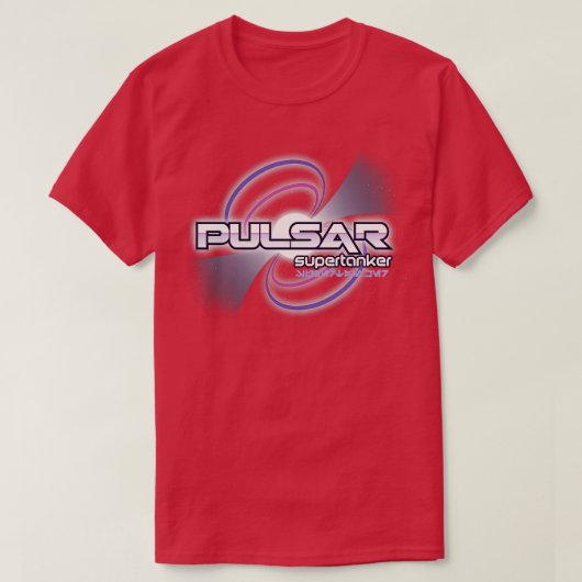 パルサースーパータンカー Tシャツ (デザイン正面)