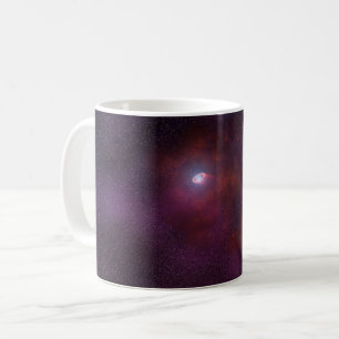 パルサー中性子星からの風。 コーヒーマグカップ
