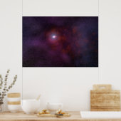 パルサー中性子星からの風。 ポスター (キッチン)