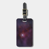 パルサー中性子星からの風。 ラゲッジタグ (正面縦)