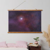 パルサー中性子星からの風。 吊り下げ型タペストリー (寝室)